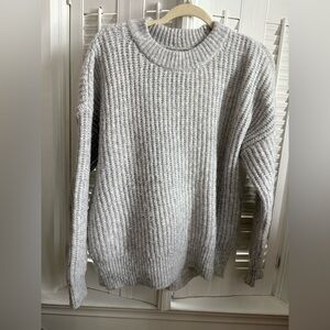 Sonoma Women’s pastel blue and silver combination sweater